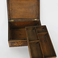 Mariner Made Inlaid Box, circa 1877