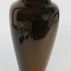 Louwelsa Weller Vase, Decorated by Hattie Mitchell, early 20th century