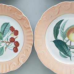Set of 8 Mottahedeh Luncheon Plates