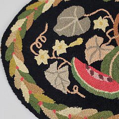 Claire Murray Watermelon Hooked Rug