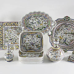 283-4621 Portuguese Ceramic Luncheon Dishes A_MG_9478