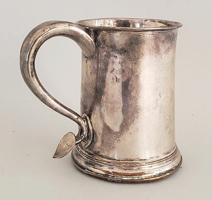 29-3482 Silver Plated Mug A