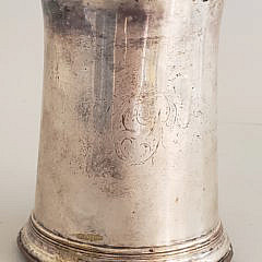 18th Century Silver Plated Mug