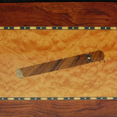 Contemporary Inlaid Humidor Box, late 20th Century