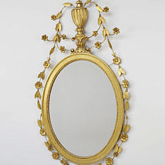 34-4900 Gilt Sheraton Style Mirror A_MG_8945