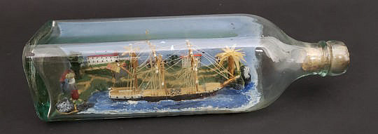 39-4199 Ship in Bottle A