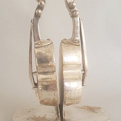 Pair of Vintage Silver Plate Cello Bookends