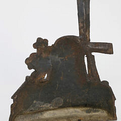 Cast Iron Windmill Doorstop, circa 1880-1890