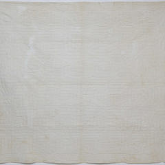 Shades of Blue On White Pinwheel Patchwork Quilt, circa 1930s