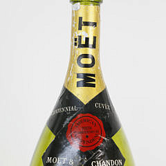 Moet “American Independence Bicentennial” Champagne Bottle