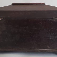 19th Century Mahogany Double Compartment Tea Caddy