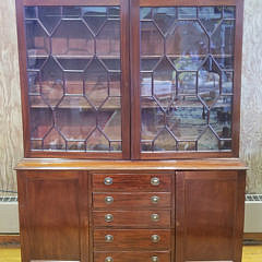 6-4940 Mahogany Breakfront A