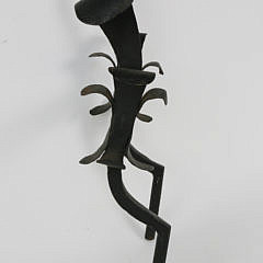 Newport Rhode Island Wrought Iron Boot Scrape, 18th Century