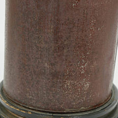 Tole Decorated Canister Lamp