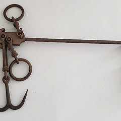 J.S. Trowbridge & Co. Antique Steelyard Balance Scale