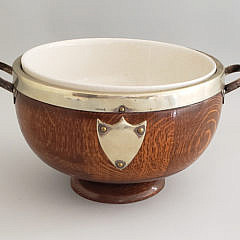 148-4621 Edwardian Oak Bowl A