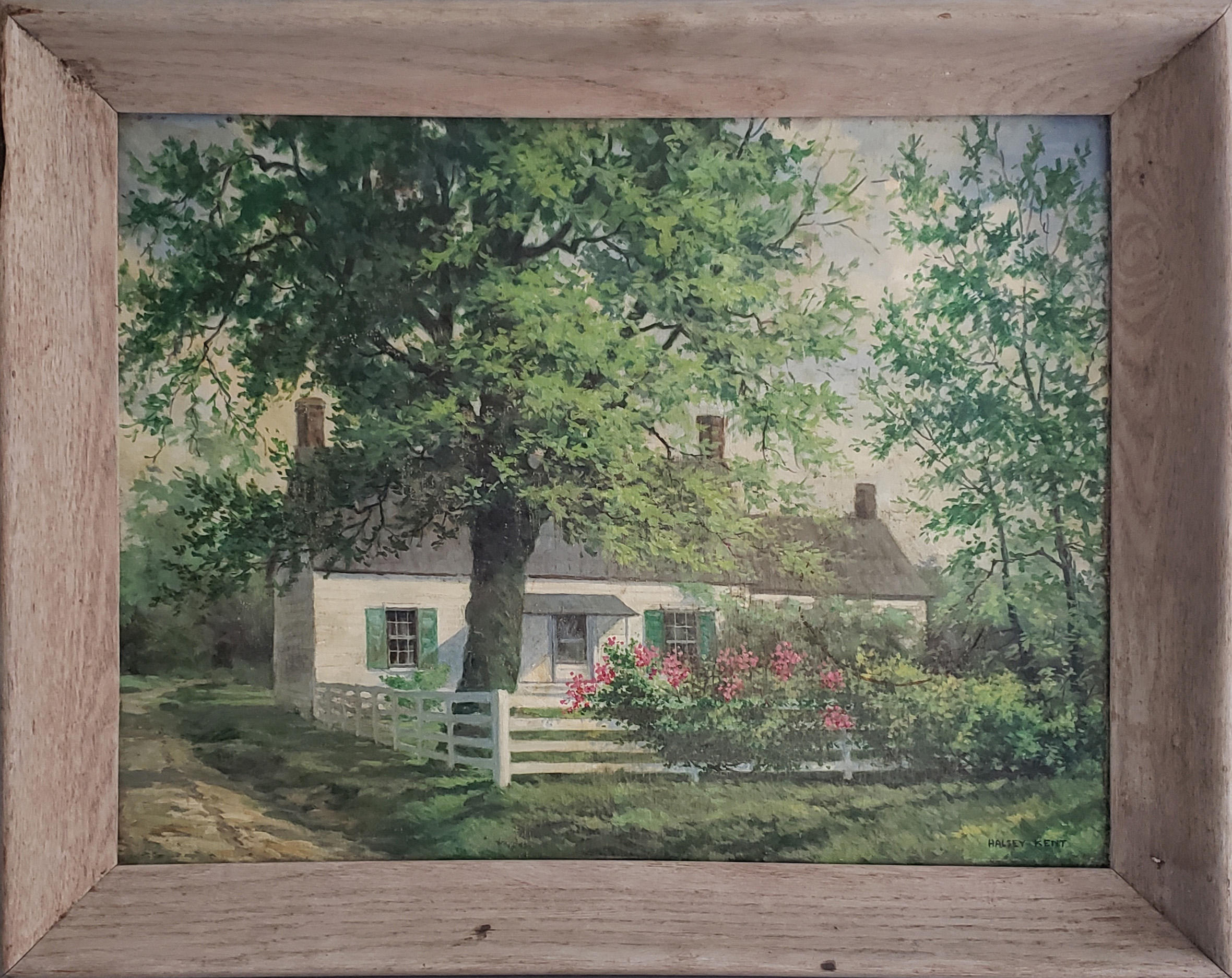 Halsey Kent Oil Painting Nantucket Artists Association Halsey Kent