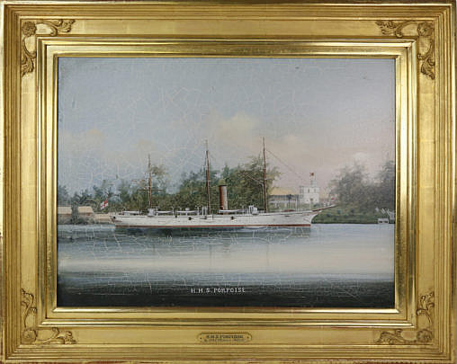 3-4940 China Trade Oil Portrait HMS Porpoise A_MG_0220