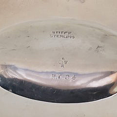 Pair of Stieff Sterling Silver Candlesticks