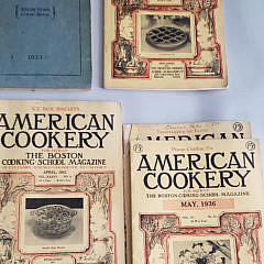 Collection of Antique and Vintage Cookbooks