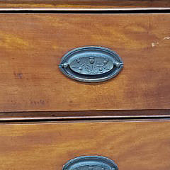 American Chippendale Cherry and Birch Chest of Drawers, early 19th Century