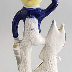 19th Century English Staffordshire Sailor Figurine