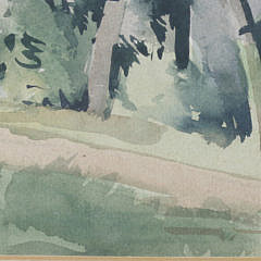 Watercolor on Paper “English Cottage”