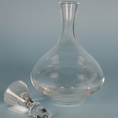 Signed Steuben Crystal Decanter