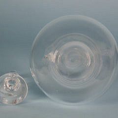 Signed Steuben Crystal Decanter