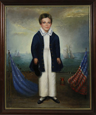 165-4621 Oil Portrait of a Marine Boy A_MG_1035