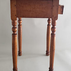 American Sheraton Tiger Maple Night Stand, 19th Century