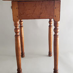 American Sheraton Tiger Maple Night Stand, 19th Century
