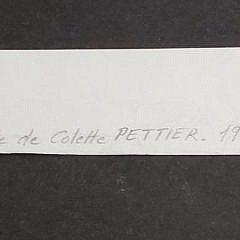 Colette Pettier Limited Edition Black and White Etching Print