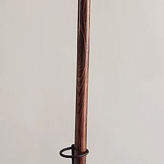 19th Century Rosewood Encased Figural Walking Stick