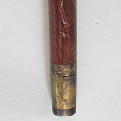 19th Century Rosewood Encased Figural Walking Stick