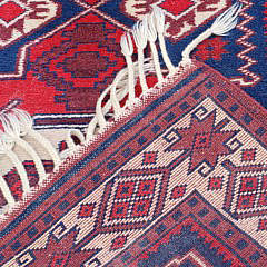 Vintage Turkish Tribal Carpet Runner