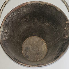 English Copper Banded Peat Bucket, 19th Century