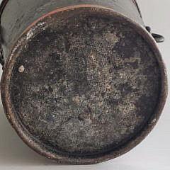 English Copper Banded Peat Bucket, 19th Century