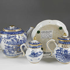 Group of Chinese Export Porcelain Teawares, 18th century