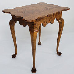 9-4934 Tiger Maple Pringer Table A