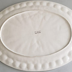 Vietri Inc. Italian Porcelain Shell Decorated Serving Platter