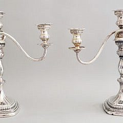 41-2674 Sterling Silver Candelabra A