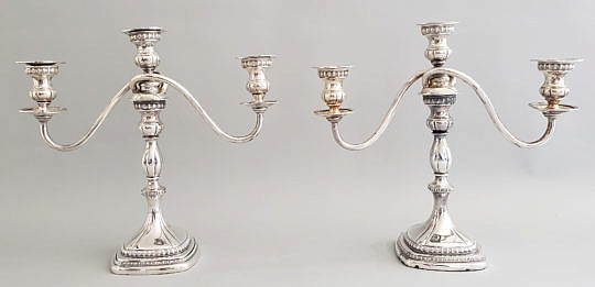 41-2674 Sterling Silver Candelabra A