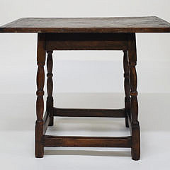 Antique American Rectangular Top Tavern Table