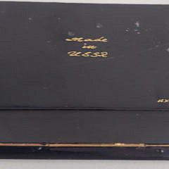 Three Russian Hand Painted Lacquered Boxes