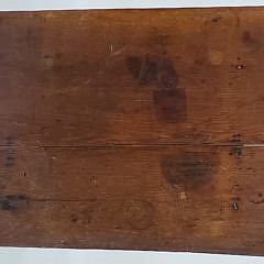 18th Century American Pine One Drawer Tavern Table