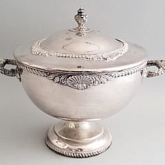 70-2674 Silver Plate Tureen A