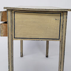 English Regency Paint Decorated Dressing Table, 19th Century