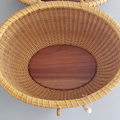 Bill and Judy Sayle Oval Nantucket Friendship Basket