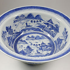 Canton Wash Basin, mid 19th Century